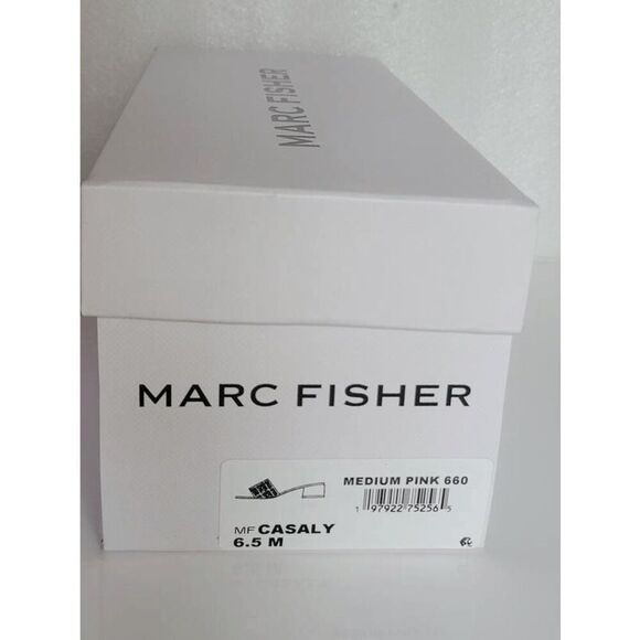 💖 MARC FISHER Casaly Embellished Pink Sandals MSRP $99 SIZE 6,5 NEW IN BOX - Picture 13 of 16